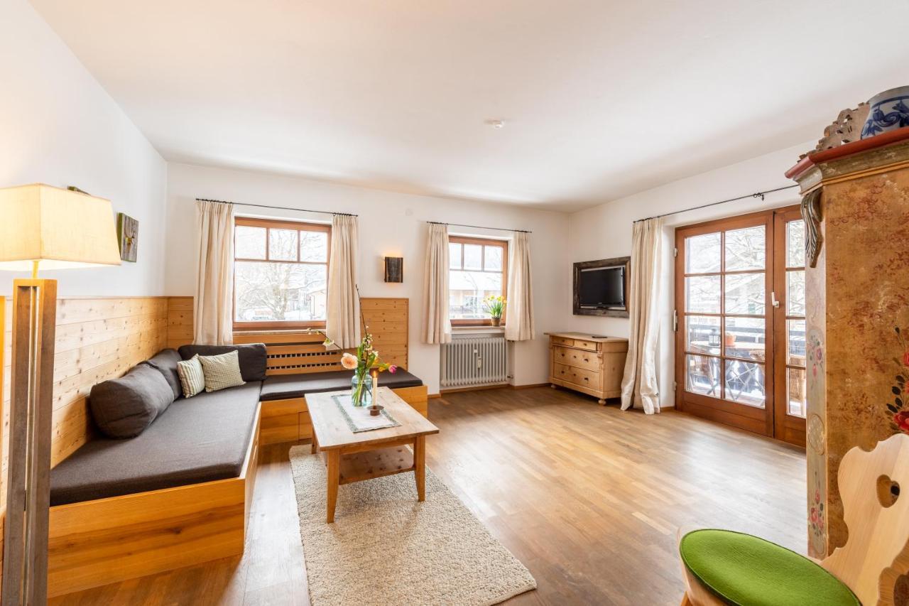 Fischer Apartments Oberammergau Dış mekan fotoğraf